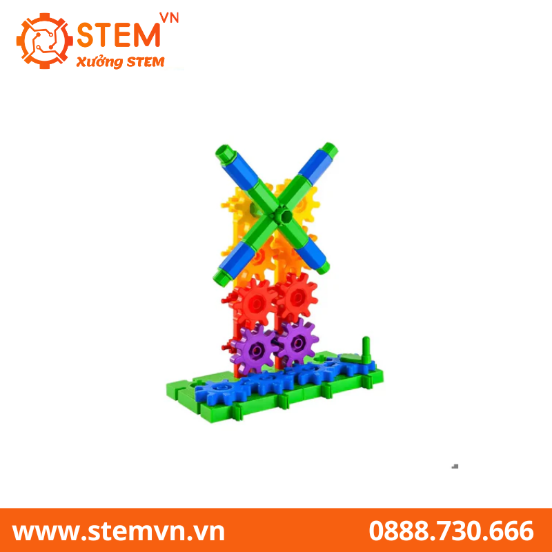 Đồ chơi giáo dục STEM khối sáng tạo cho lứa tuổi mầm non, tiểu học - KORBO EDU 430 Creative Blocks STEM Toys