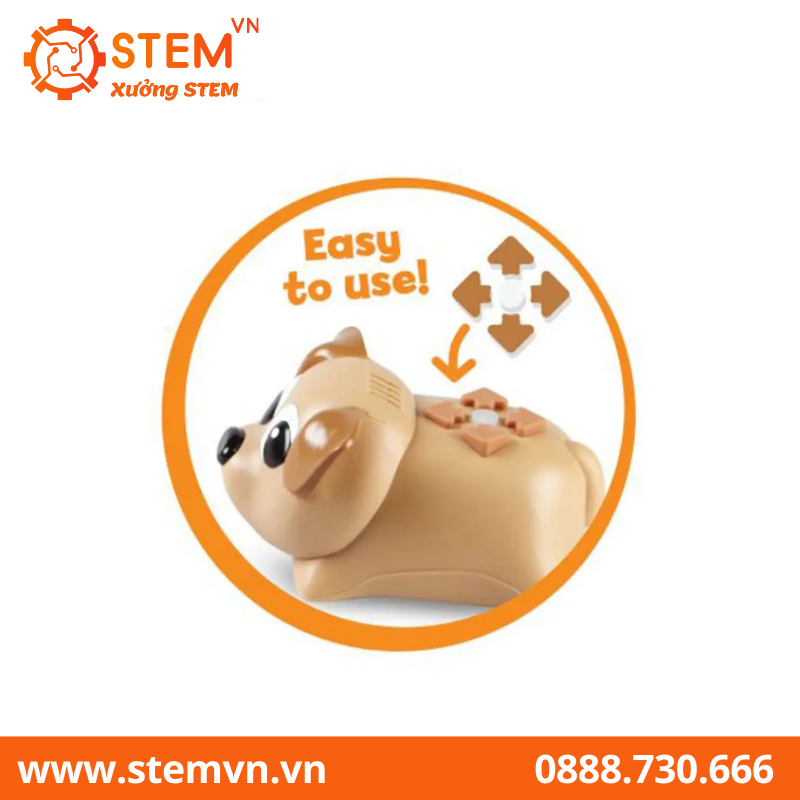 Đồ chơi lập trình cho lứa tuổi mầm non, tiểu học - Learning Resources Coding Critter Ranger & Zip Programmable Toy