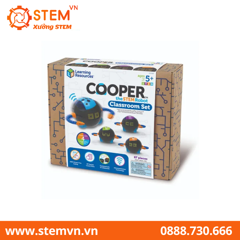 Cooper STEM Robot - Robot giáo dục cho lứa tuổi mầm non