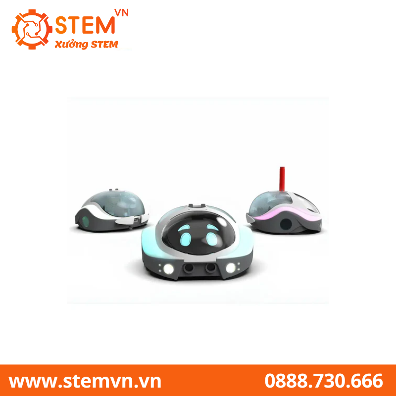 TTS Robot giáo dục theo khối STEAM giáo dục cho lứa tuổi mầm non - TTS Loti-Bot Coding Robot