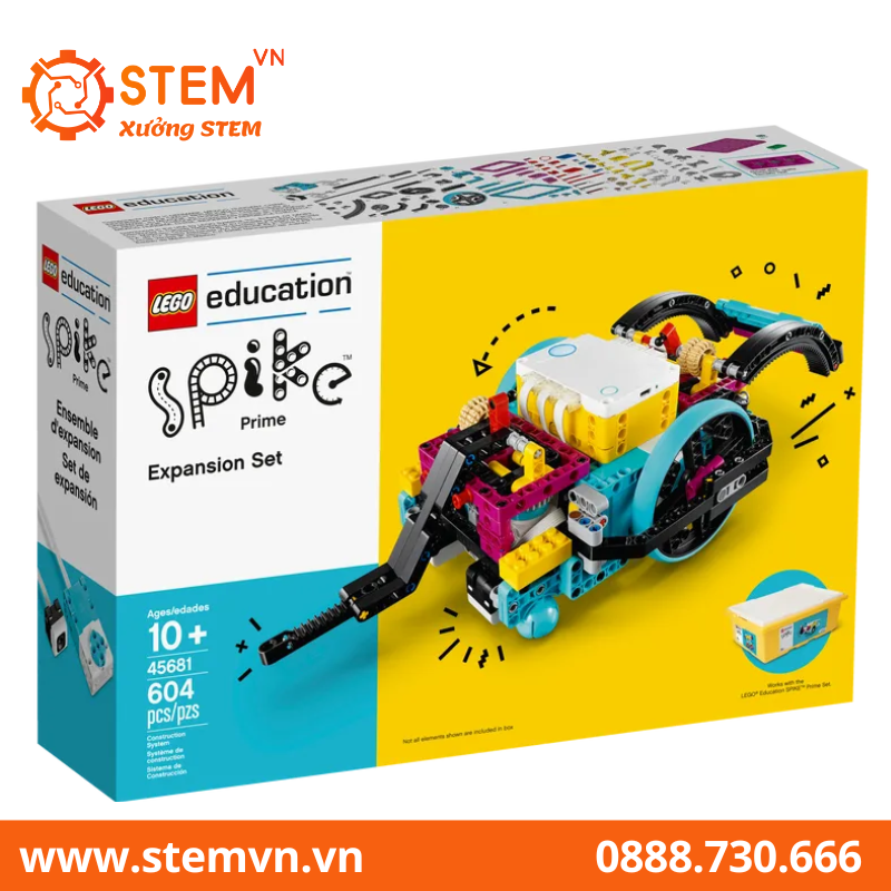 Bộ Kỹ sư Robot SPIKE Prime Mở rộng 45681