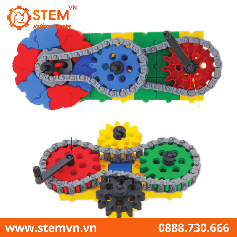 Đồ chơi lắp ráp chủ đề thế giới kỹ sư trẻ 320 pcs MORPHUN MP42900