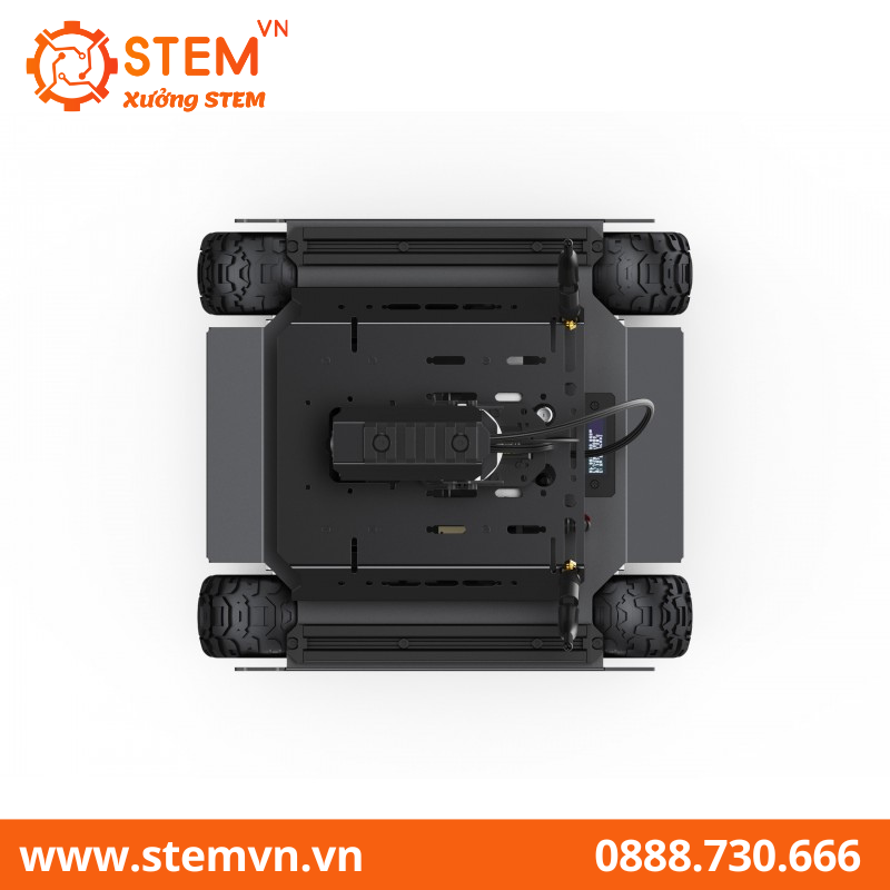 Robot AI 6 bánh 4WD dành cho bo mạch Jetson Orin Series