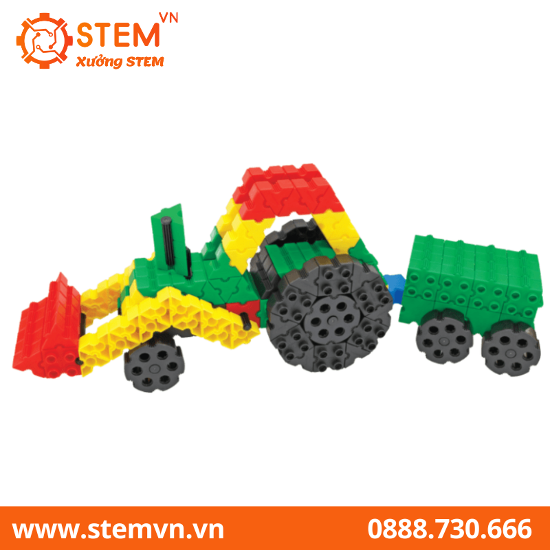 Đồ chơi lắp ráp 10 mô hình phương tiện 200 pcs MORPHUN MP26600