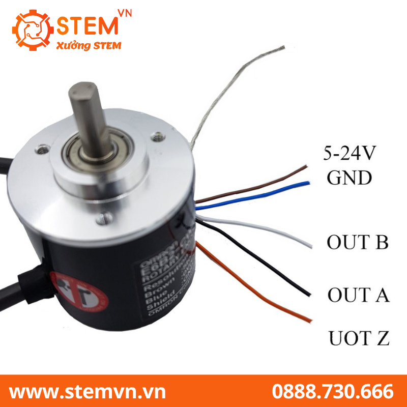 Encoder Omron E6B2 - CWZ6C 1000 xung 2000 xung Loại 1000 xung