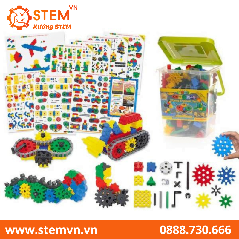 Đồ chơi lắp ráp chủ đề thế giới kỹ sư trẻ 320 pcs MORPHUN MP42900