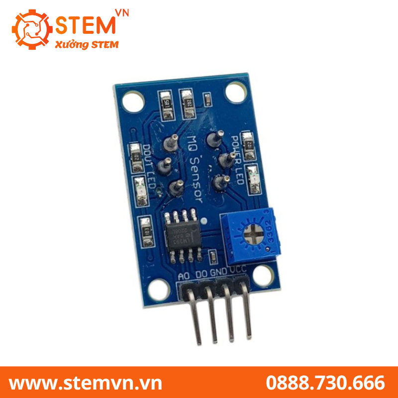 Cảm Biến Khí Gas (LPG/CO/CH4) MQ-2