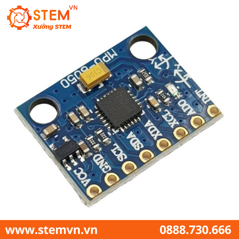 Cảm Biến gia tốc GY-521 6DOF IMU MPU6050