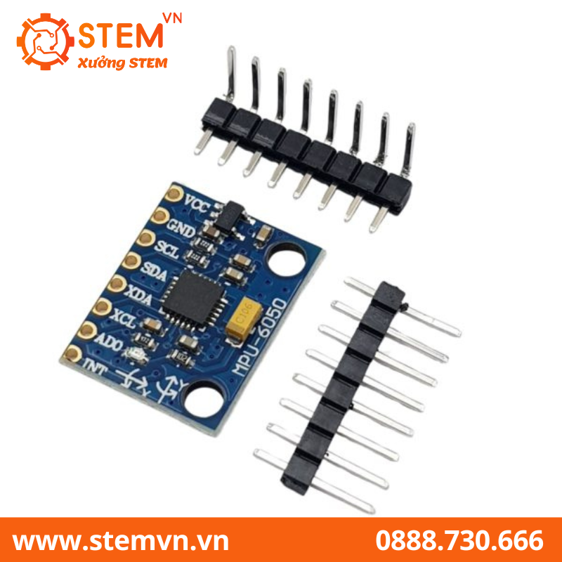 Cảm Biến gia tốc GY-521 6DOF IMU MPU6050