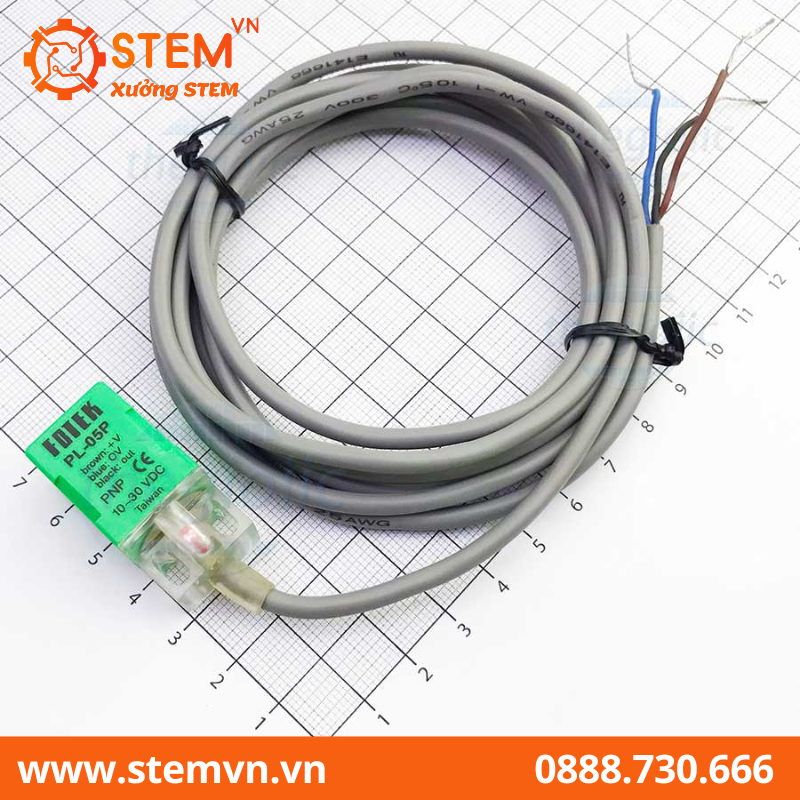 Cảm biến kim loại tiệm cận FOTEK PL-05P PNP
