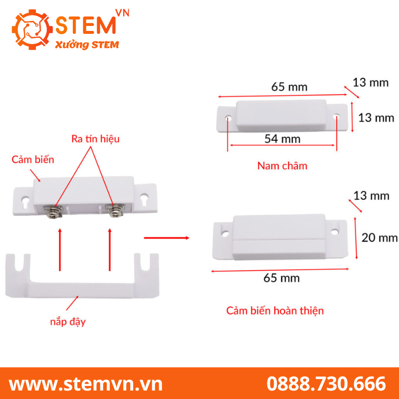 Cảm biến từ MC-31A thường mở