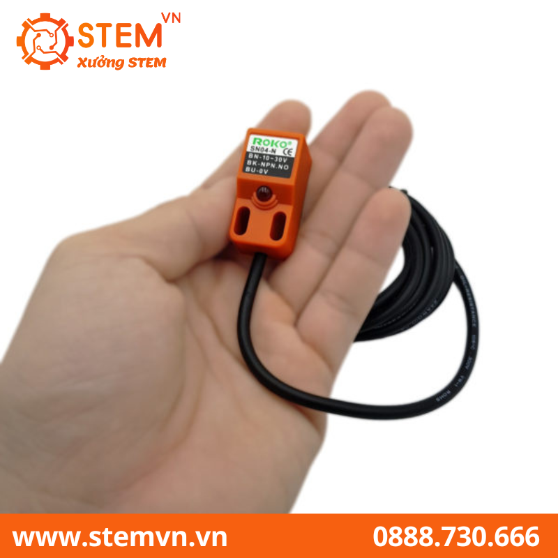 Cảm biến tiệm cận ROKO SN04-N NPN chính hãng
