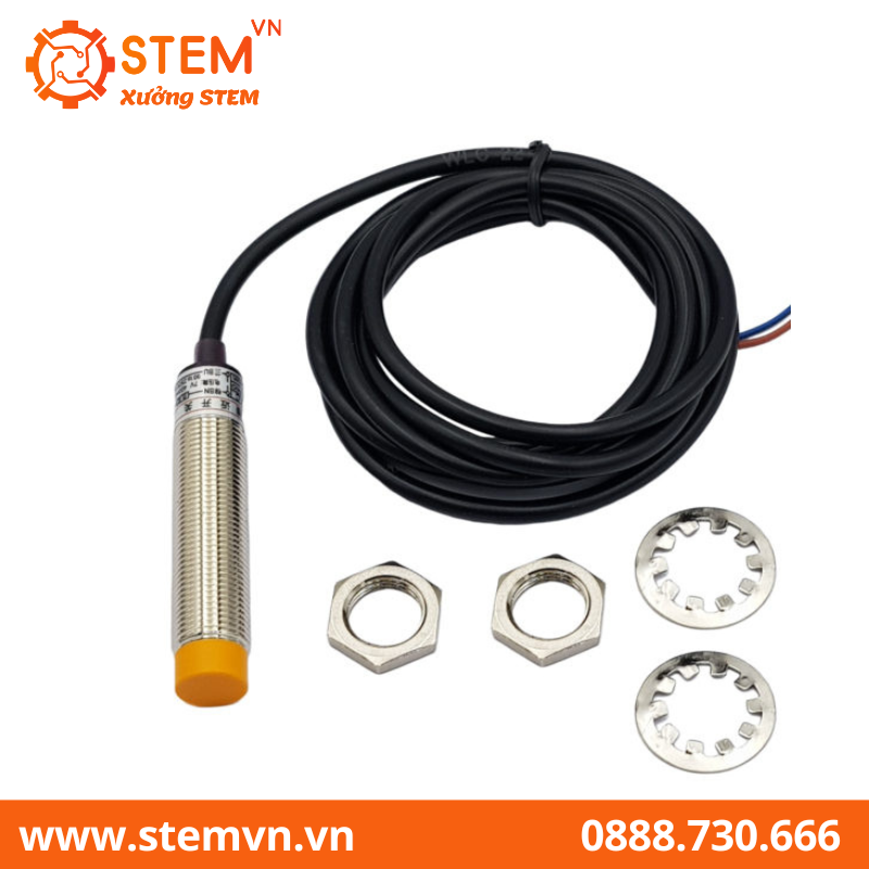 Cảm biến tiệm cận kim loại 220V 2 dây Dawei LJ18A3-8-J/EZ NO 8mm