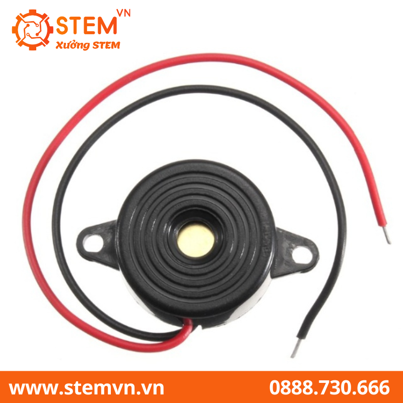 Chuông báo động điện tử 3-24V Piezo