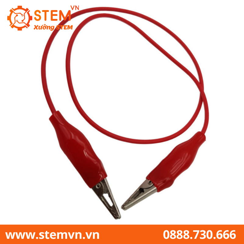 Dây điện kẹp cá sấu 2 đầu