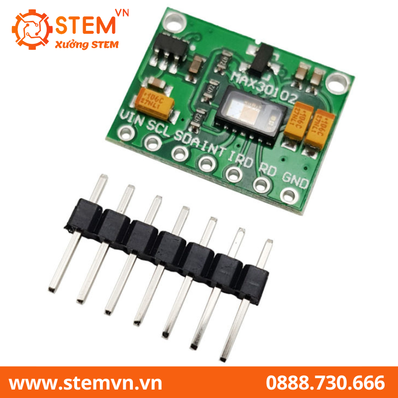 Cảm biến nhịp tim và oxy trong máu MAX30102