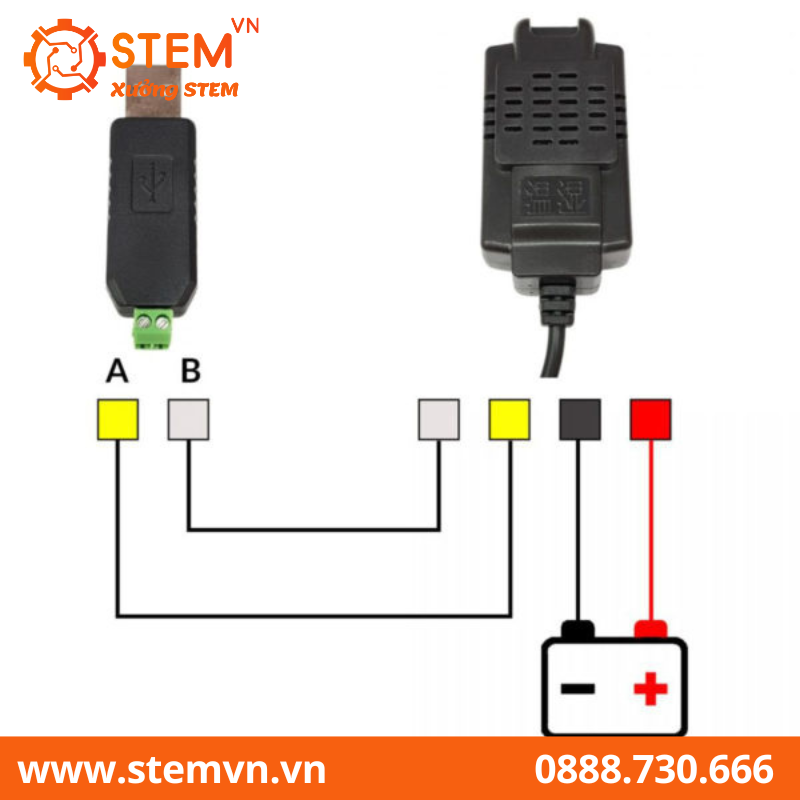 Cảm biến nhiệt độ, độ ẩm SHT20 RS485