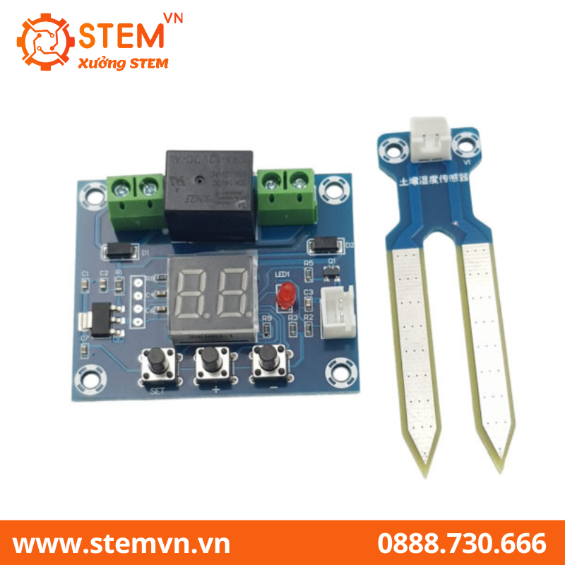 Module Điều Khiển Độ Ẩm Đất 12VDC