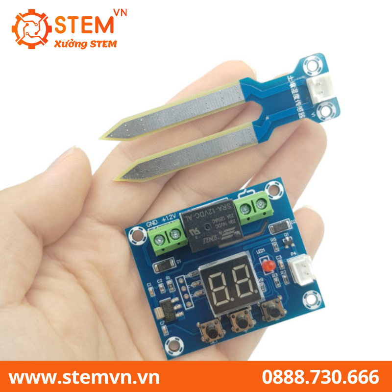 Module Điều Khiển Độ Ẩm Đất 12VDC
