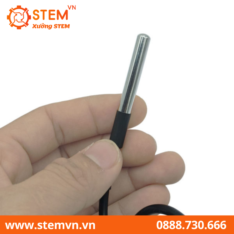 Module cảm biến nhiệt độ DS18B20 đầu dò chống nước