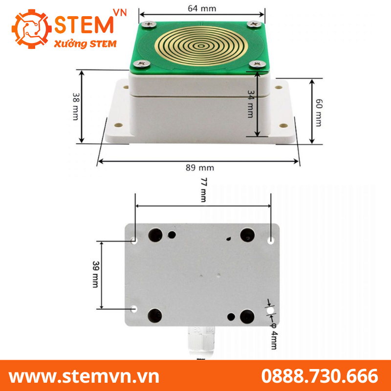 Cảm biến phát hiện, giám sát mưa relay Giao tiếp RS485