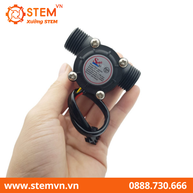 Cảm biến lưu lượng nước YF-S201 DN15