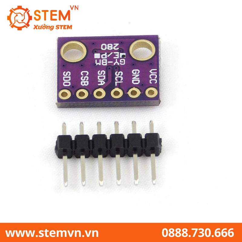Cảm biến áp suất IIC I2C và nhiệt độ của BMP280 3.3 V