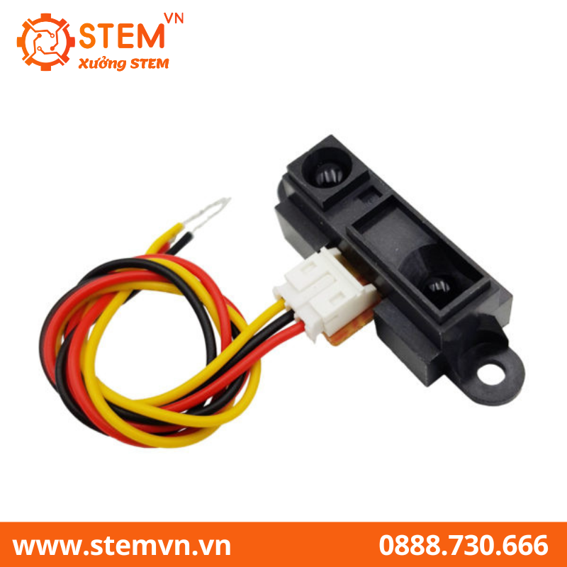 Cảm Biến Khoảng Cách Hồng Ngoại Analog Sharp GP2Y0A21YK0F