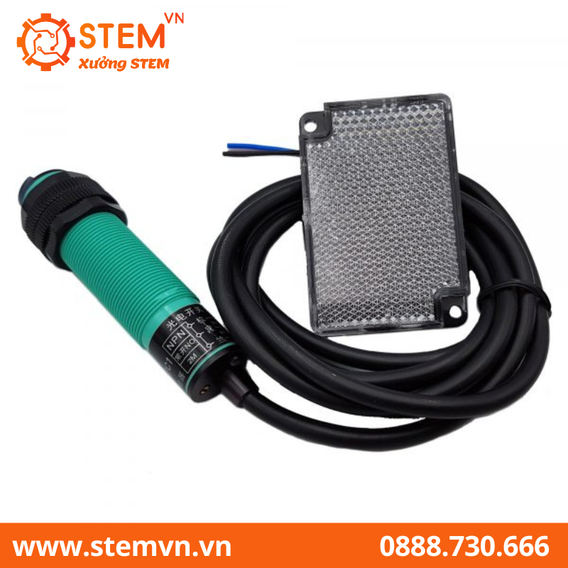 Cảm biến vật cản gương phản xạ hồng ngoại E3F-R2C1 NPN