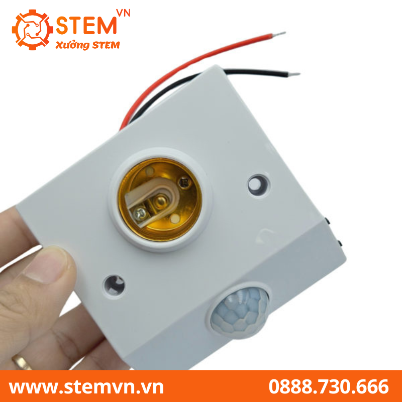 Công tắc chuyển động hồng ngoại E27 50W
