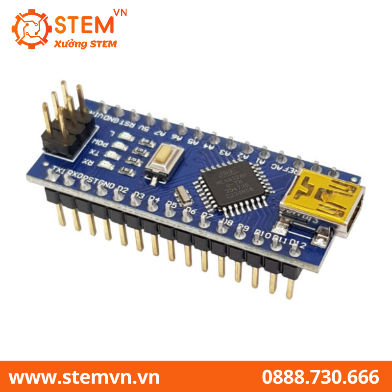 Arduino Nano V3.0 ATmega328P (Không kèm dây cáp USB)
