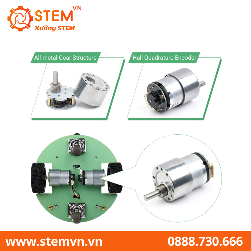 Robot JetBot Phiên bản chuyên nghiệp ROS AI Kit B