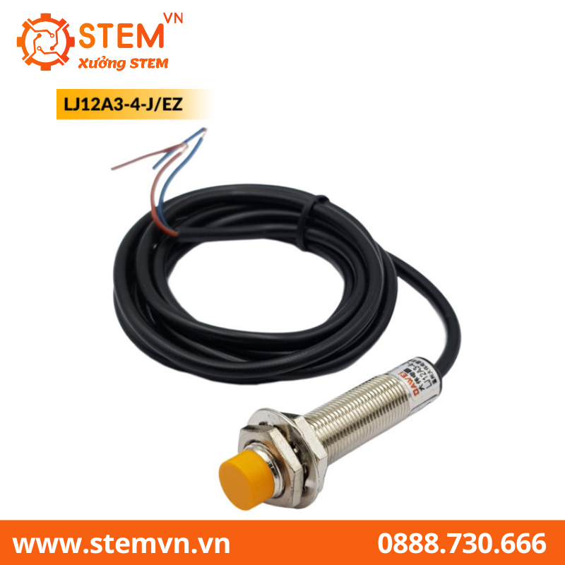 Cảm biến tiệm cận kim loại 220V 2 dây Dawei LJ12A3-4-J/EZ NO 4mm