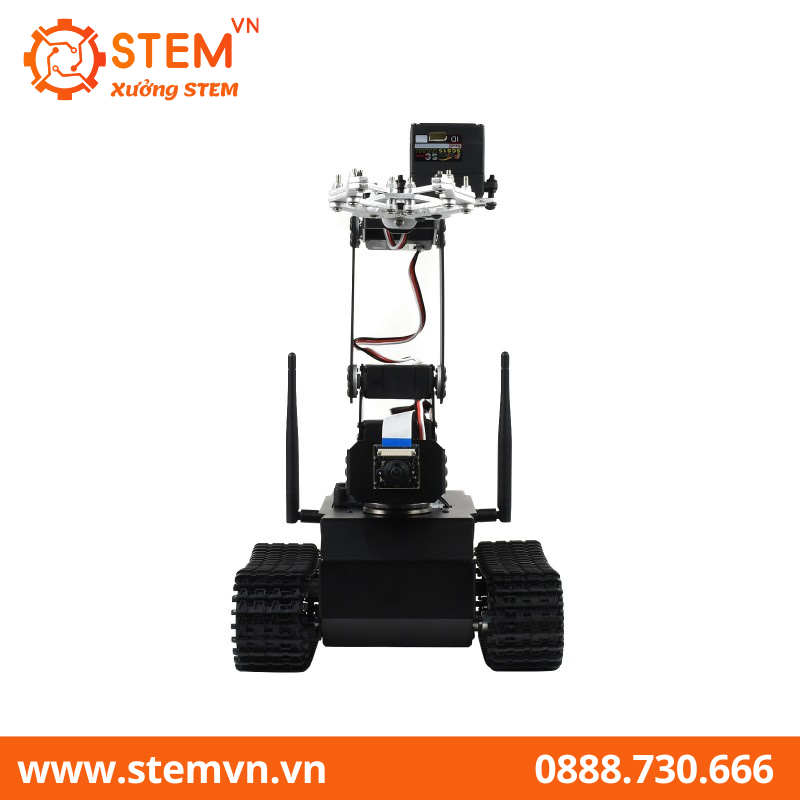 Robot AI JETANK đi kèm với Waveshare Jetson Nano Dev Kit