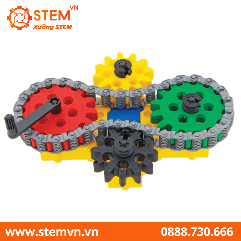 Đồ chơi lắp ráp chuyển động bánh răng 200 pcs MORPHUN MP42700