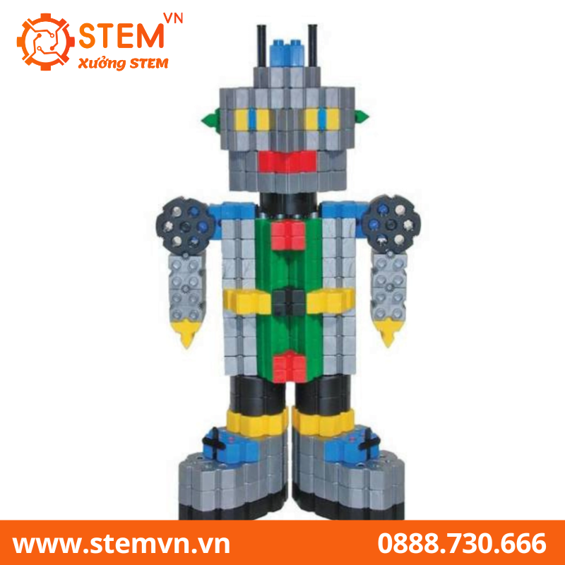 Đồ chơi lắp ráp 12 mô hình robot 465 pcs MORPHUN MP30500