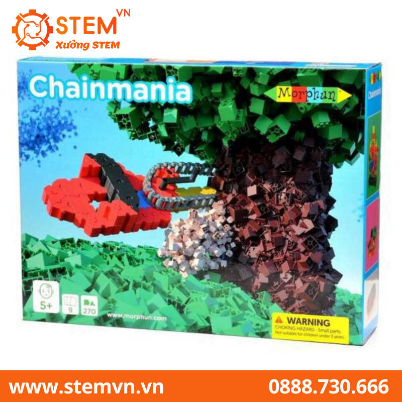 Đồ chơi lắp ráp chuyển động chuỗi liên kết bánh răng MORPHUN MP42810