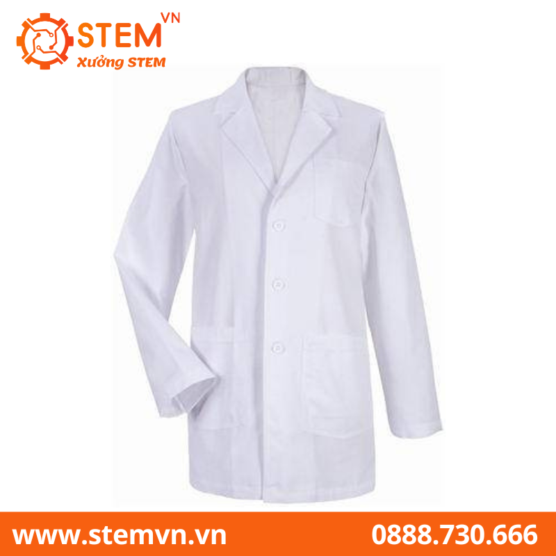 Áo blouse trắng tay dài cho giáo viên