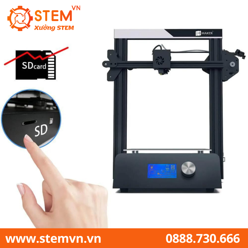 Máy in 3d JGMaker Magic 3D Printer không báo tình trạng