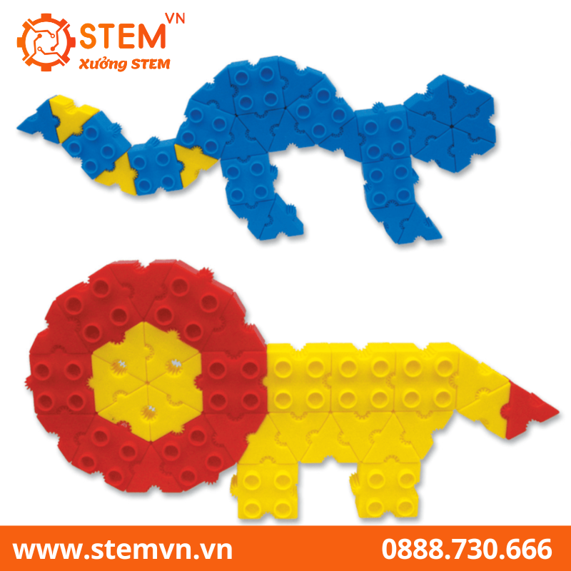 Đồ chơi lắp ráp 24 mô hình động vật 252 pcs MORPHUN MP24700