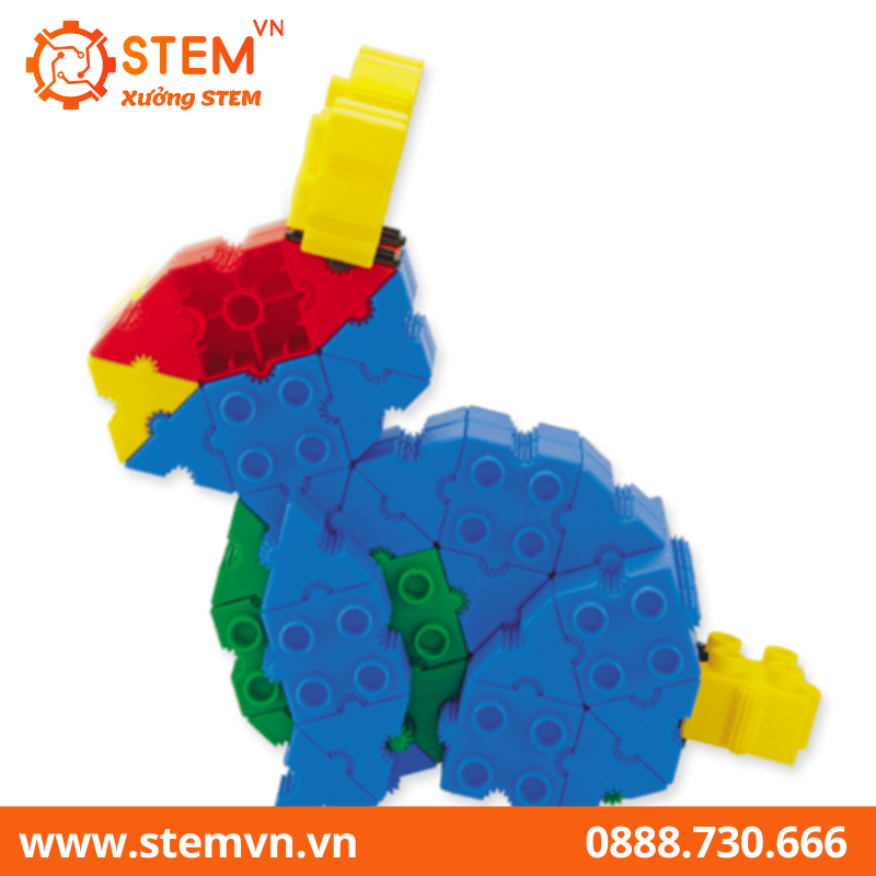 Đồ chơi lắp ráp 24 mô hình động vật 252 pcs MORPHUN MP24700