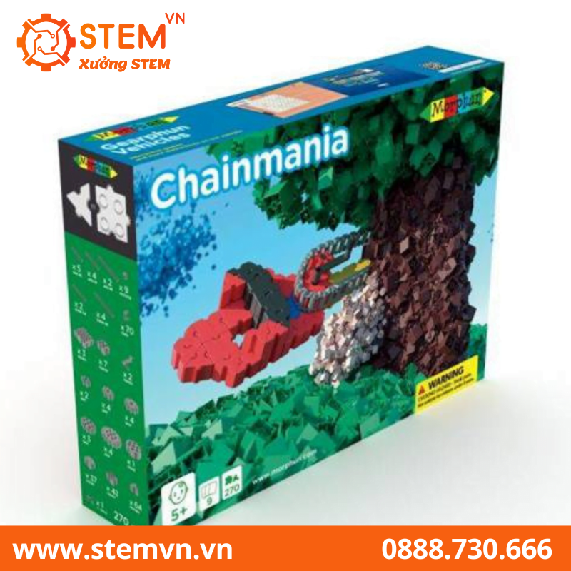 Đồ chơi lắp ráp chuyển động chuỗi liên kết bánh răng MORPHUN MP42810