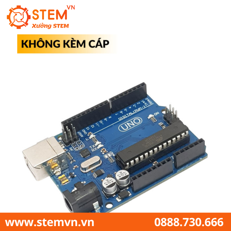 Arduino UNO R3 DIP Kèm cáp