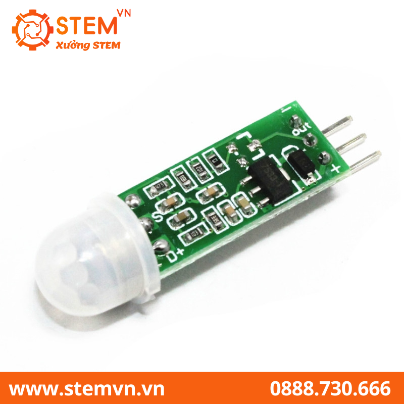 Cảm Biến Thân Nhiệt Chuyển Động PIR SR505 Mini