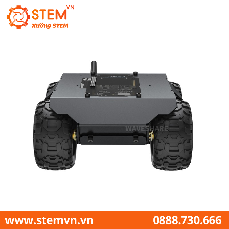 Khung xe robot di động 4WD linh hoạt và có thể mở rộng