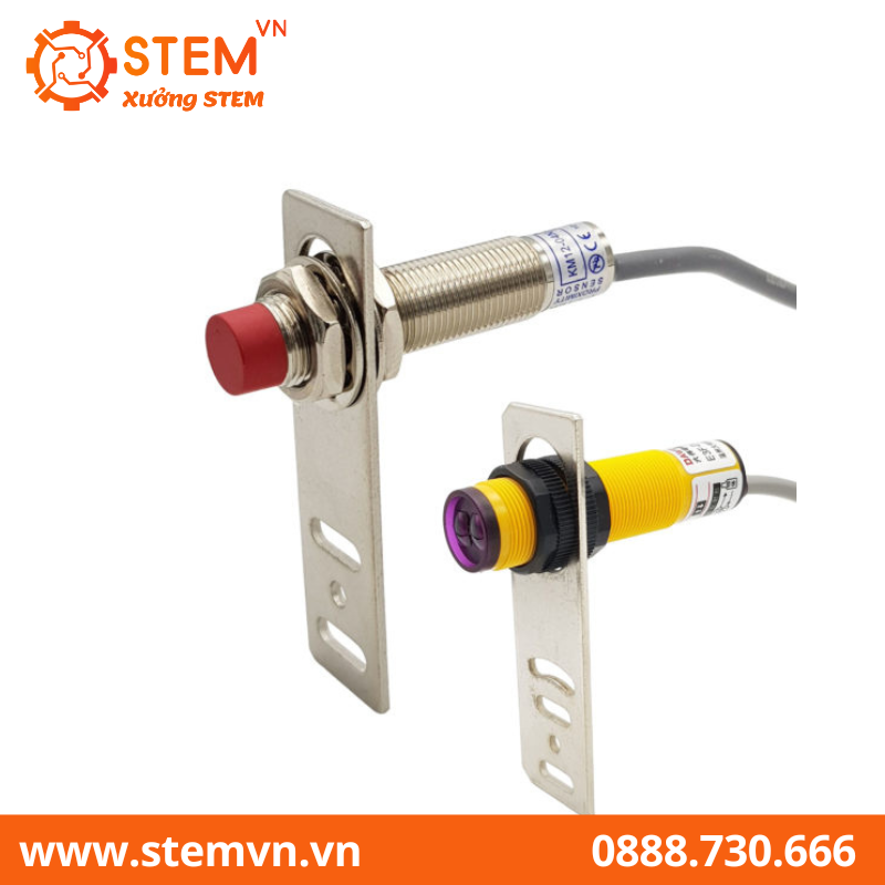 Gá đỡ cảm biến vật cản Hồng ngoại Tiệm cận loại thẳng M12