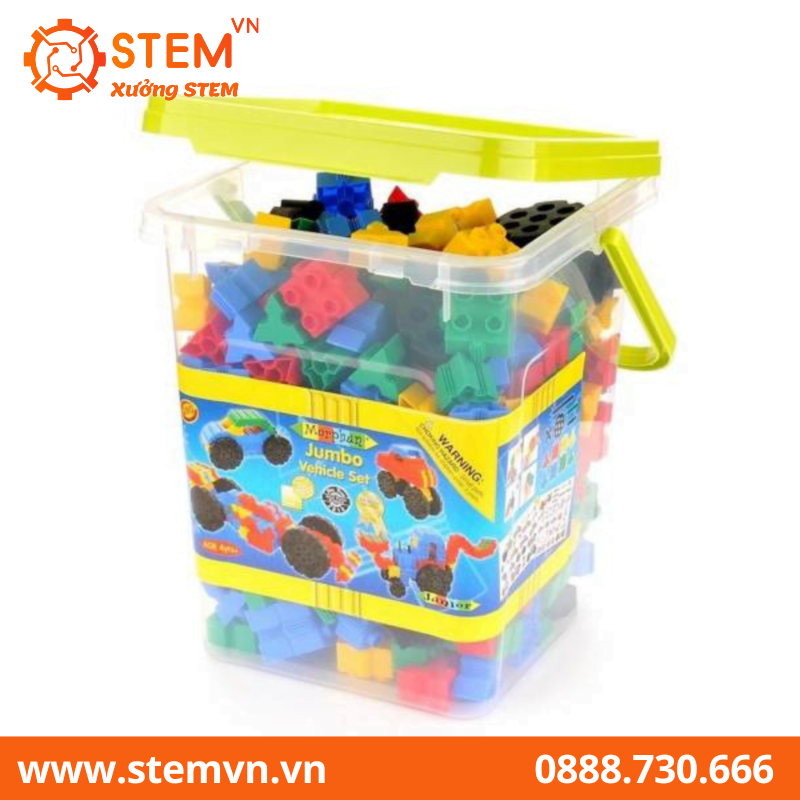Đồ chơi lắp ráp chủ đề phương tiện 280 pcs MORPHUN MP24900
