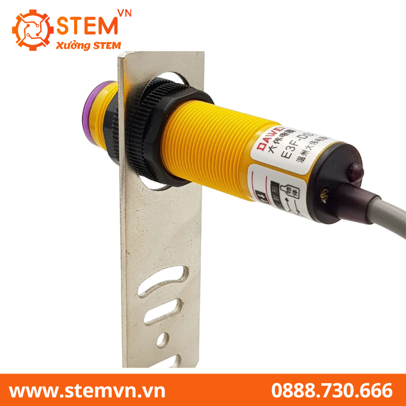 Gá đỡ cảm biến vật cản Hồng ngoại Tiệm cận loại thẳng M12