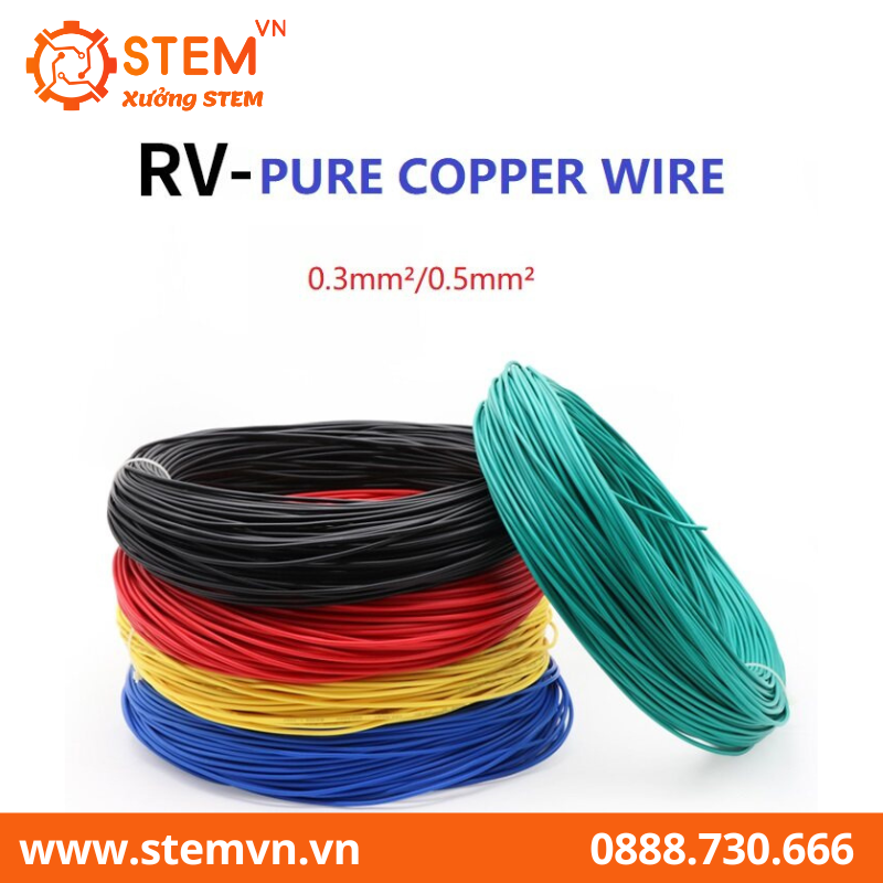 Dây đồng nguyên chất RV