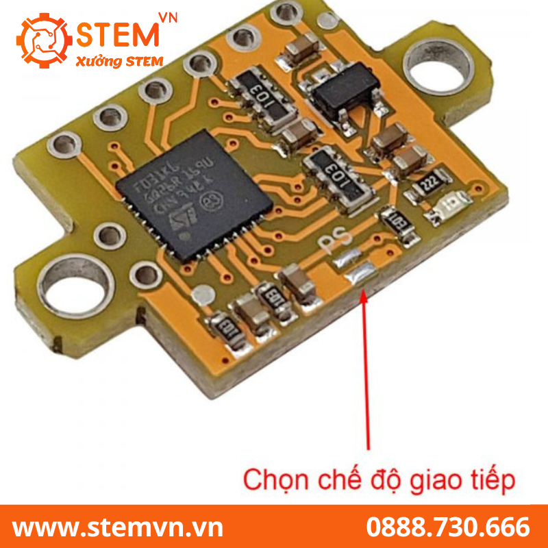 Cảm biến khoảng cách laser GY-56 VL53L1X ToF